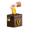 donation box emoji 3d