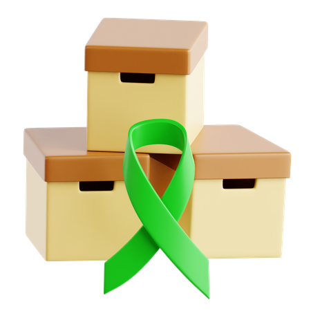 Donation Boxes  3D Icon