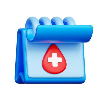 Donation Calendar  3D Icon
