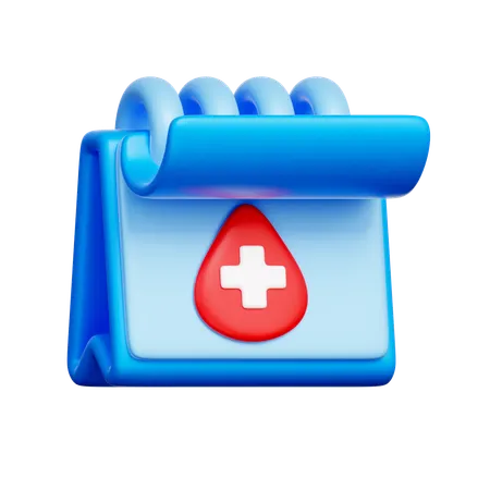Donation Calendar  3D Icon