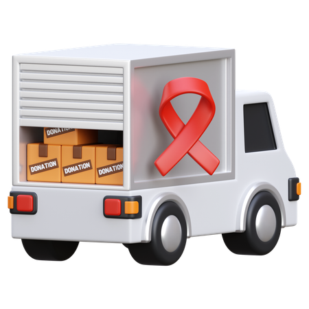 Donation Delivery  3D Icon