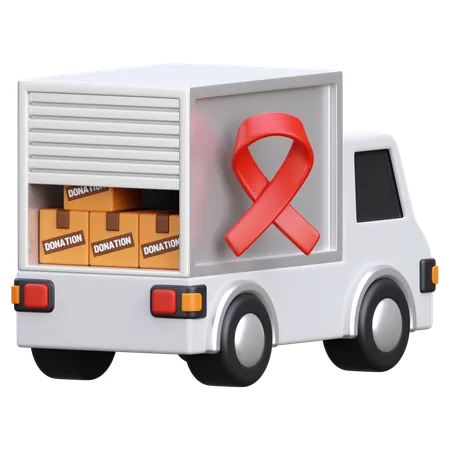 Donation Delivery  3D Icon