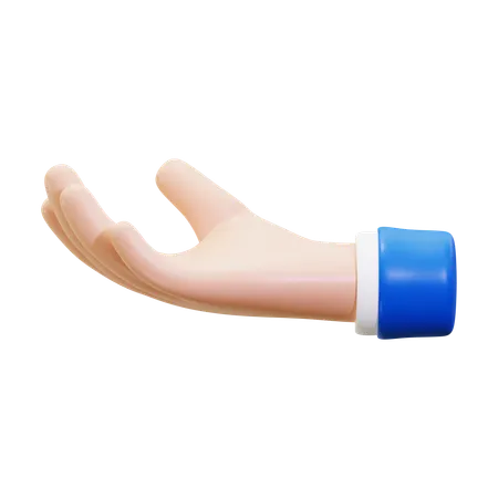 Donation Hang Gesture  3D Icon