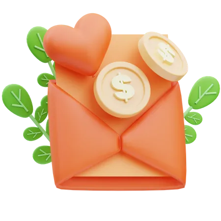 Donation Post  3D Icon