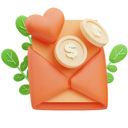 Donation Post 3D Icon