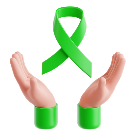 Donation Ribbon  3D Icon