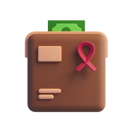 Donation support  3D Icon