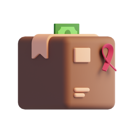 Donation support  3D Icon