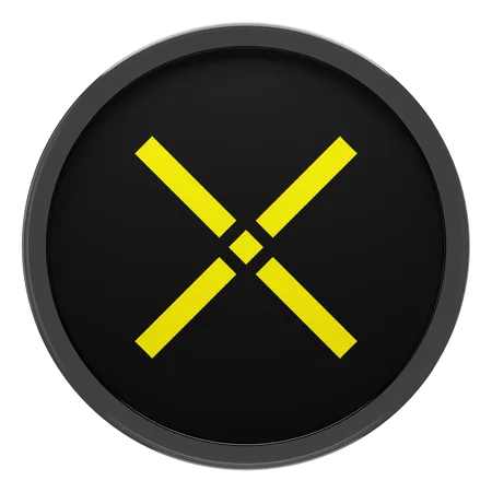 Donde esta x  3D Icon