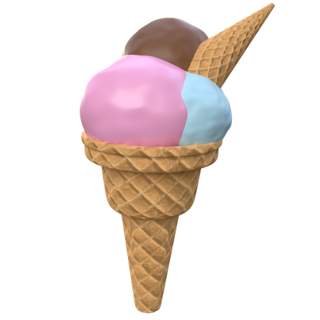 Dondurma  3D Icon