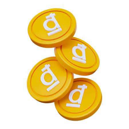 Dong Coins  3D Icon