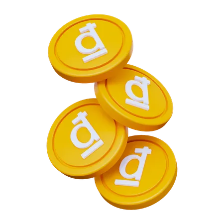 Dong Coins  3D Icon