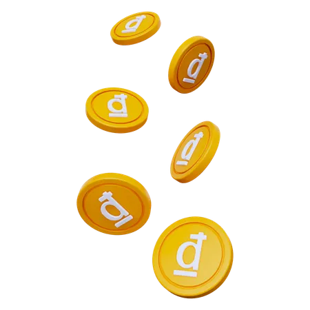 Dong Coins  3D Icon