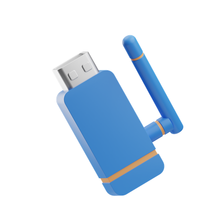 Dongle wi-fi  3D Icon