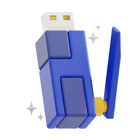 Llave wifi  3D Icon