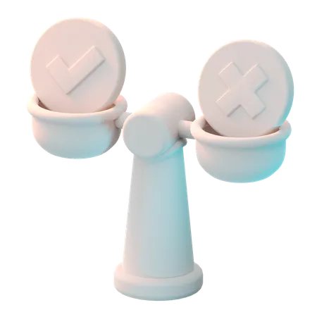 Données biaisées  3D Icon