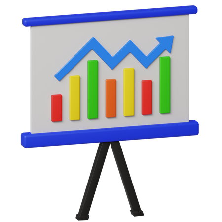 Présentation des statistiques des données  3D Icon