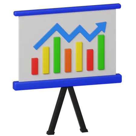 Présentation des statistiques des données  3D Icon