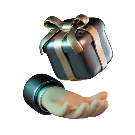 Donner un cadeau  3D Icon