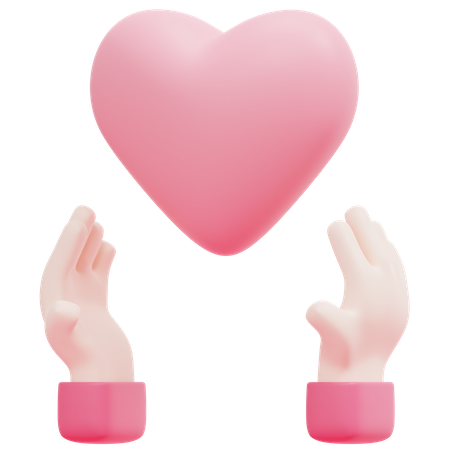 Donner de l'amour  3D Icon