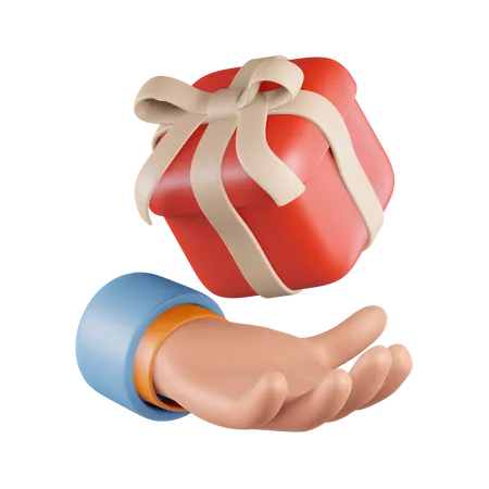 Donner des cadeaux  3D Icon