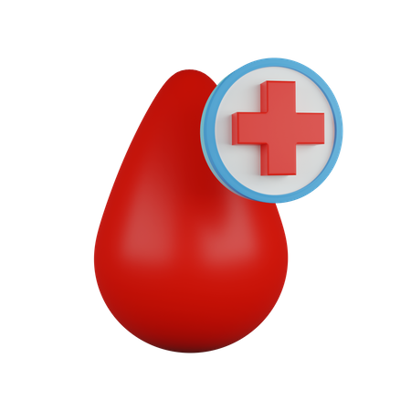 Donner du sang  3D Icon