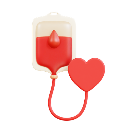 Donner du sang  3D Icon