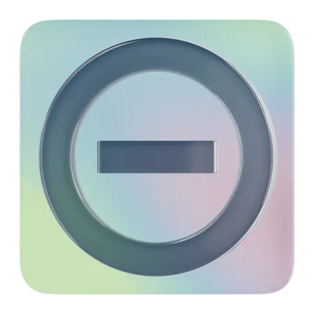 Dont Disturb  3D Icon