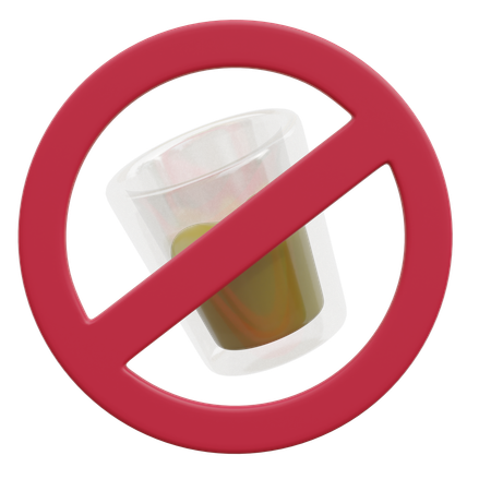 飲まないで  3D Icon