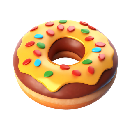 Rosquilla  3D Icon