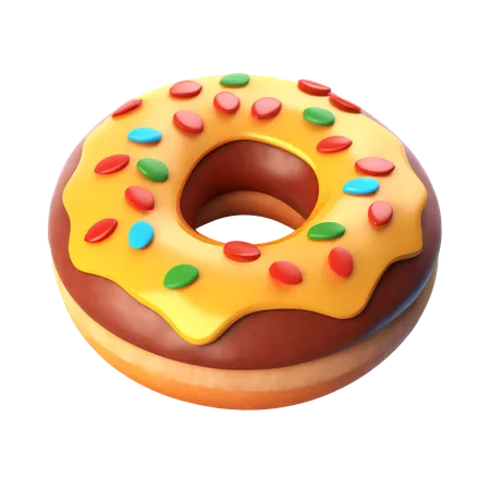 Rosquilla  3D Icon