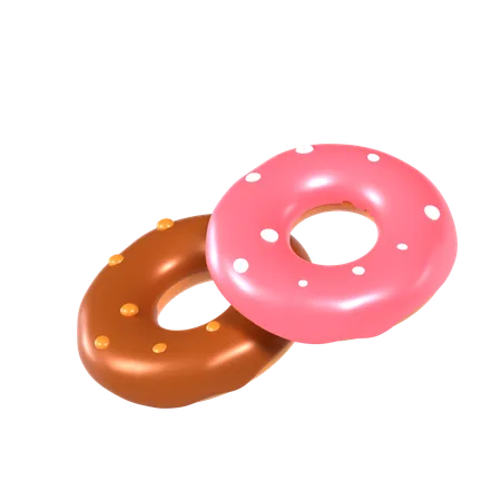 Donut 3 D Illustration Good For Food Design 3D Icon
