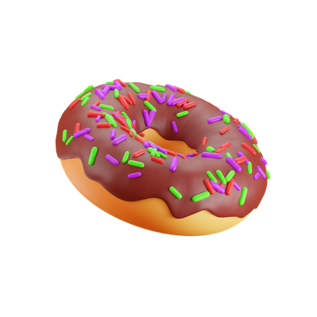 Rosquilla  3D Icon