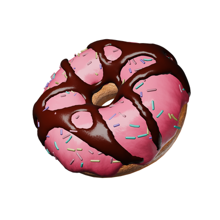 도넛  3D Icon