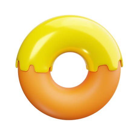 Krapfen  3D Icon