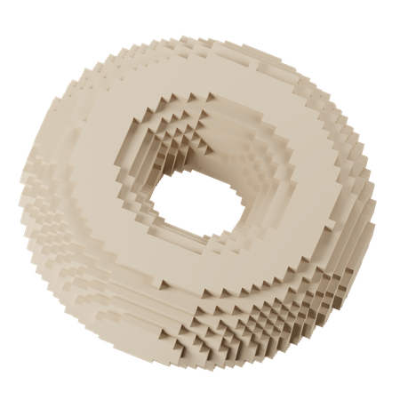 Rosquilla  3D Icon