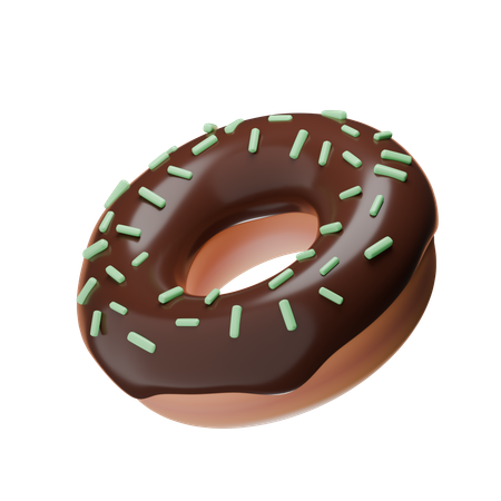 Rosquilla  3D Icon