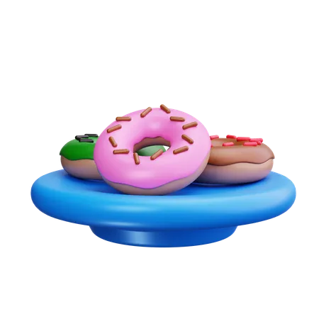 Krapfen  3D Icon