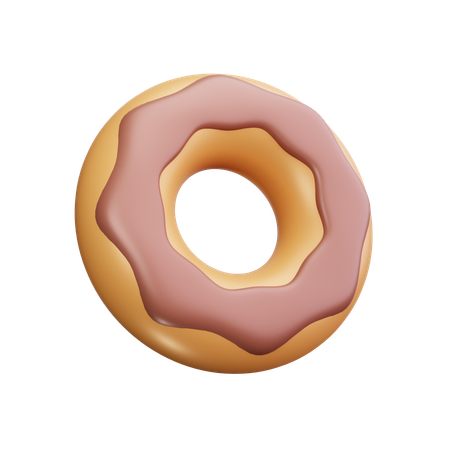 Krapfen  3D Icon