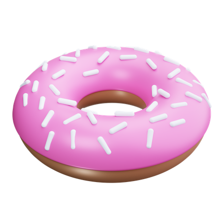 Krapfen  3D Icon