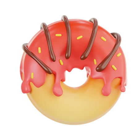 Rosquilla  3D Icon