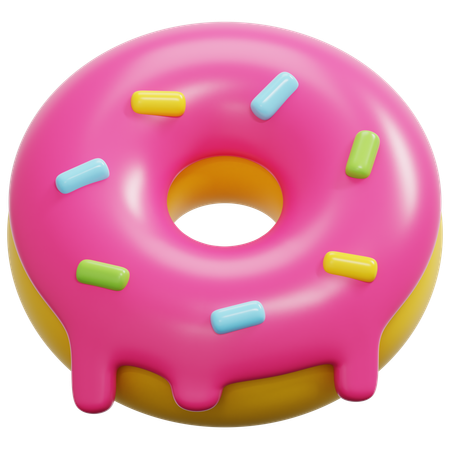 Donut  3D Icon