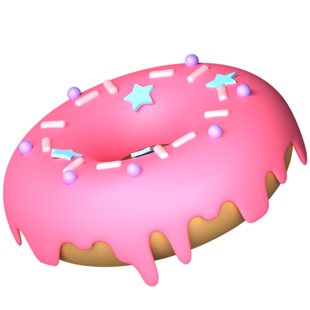 Donut  3D Icon
