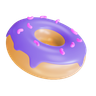 3d donut png