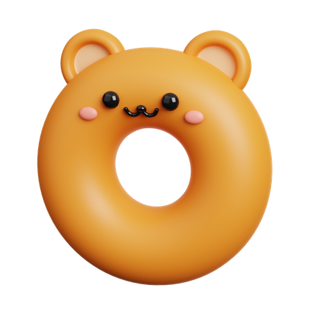 Donut  3D Icon