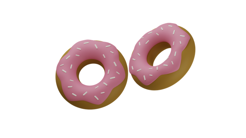 Donut  3D Icon