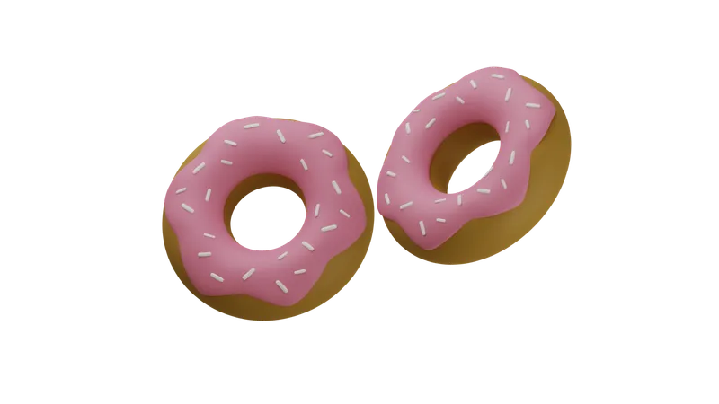 Donut  3D Icon