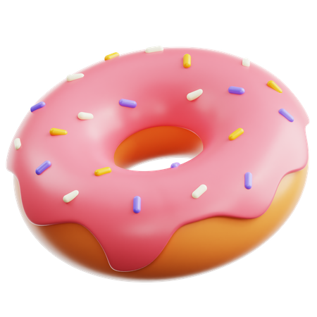 Donut  3D Icon