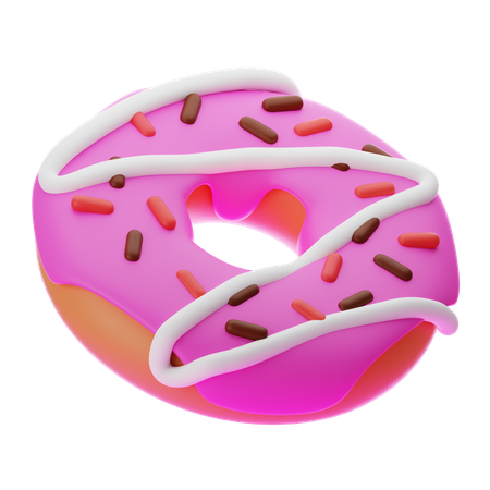 Donut  3D Icon