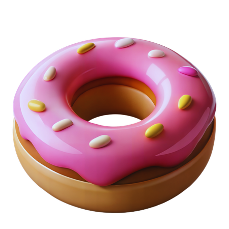 Donut  3D Icon